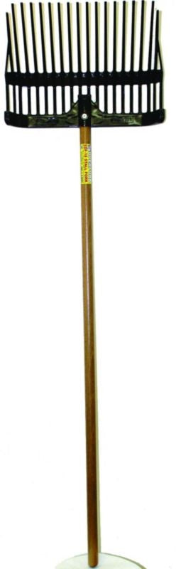 Superfork Plastic Stall Fork with Handle Blue