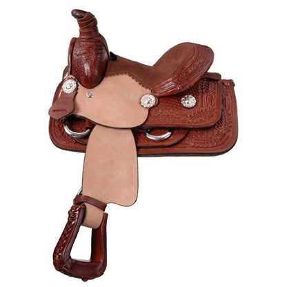 King Series Mini Western Roper Saddle Pkg