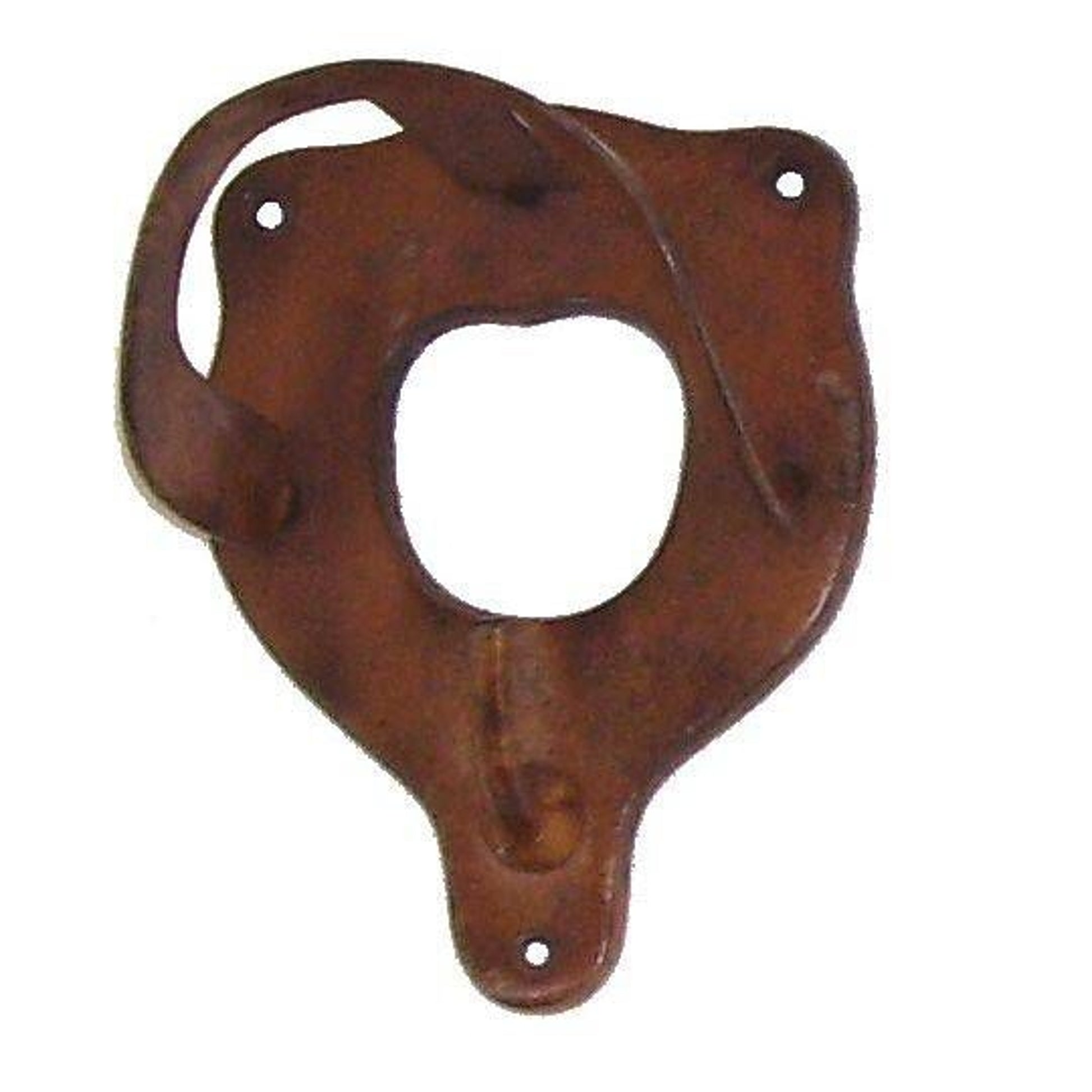 Horse Fare Plain Bridle Bracket One Size Brass