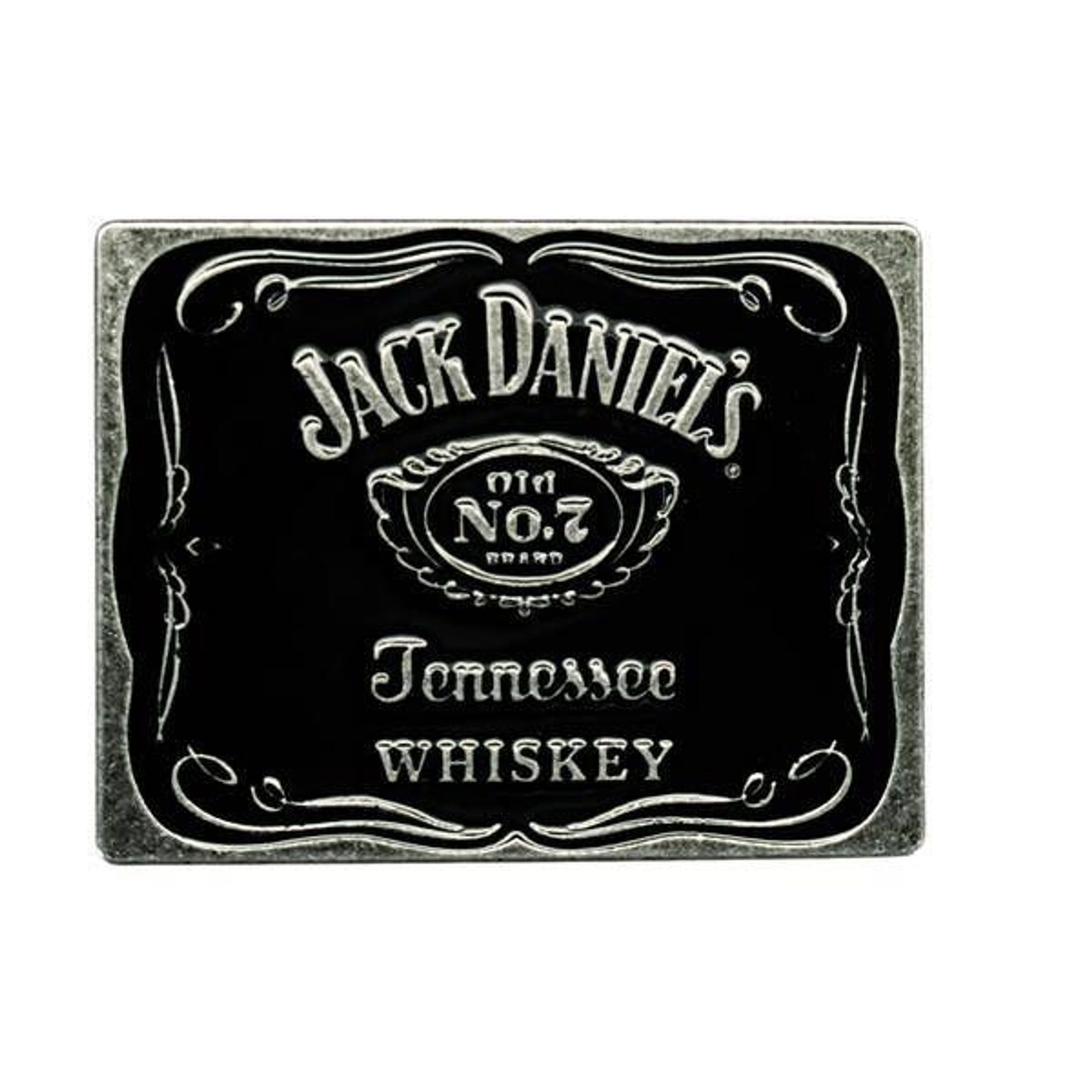 Jack Daniels Square Old No.7 Bottle Logo Buckle 3