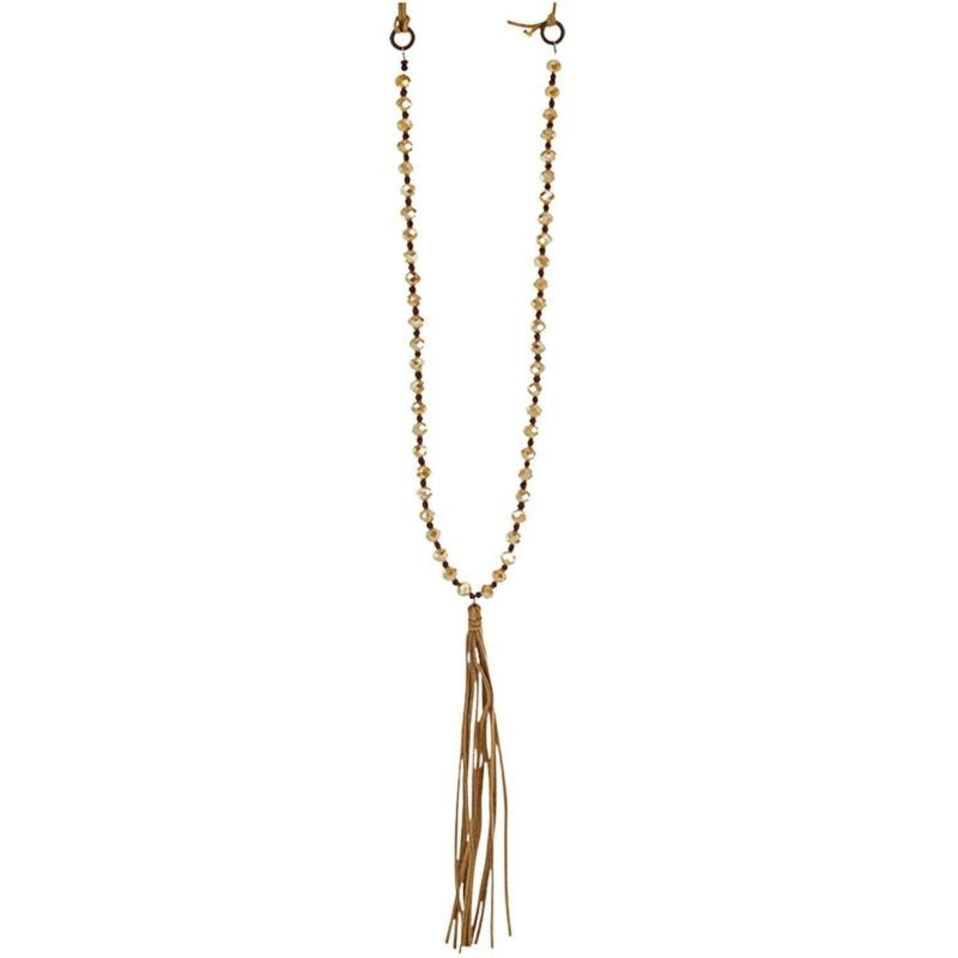 Montana SS Ladies Whispering Tails Golden Necklace