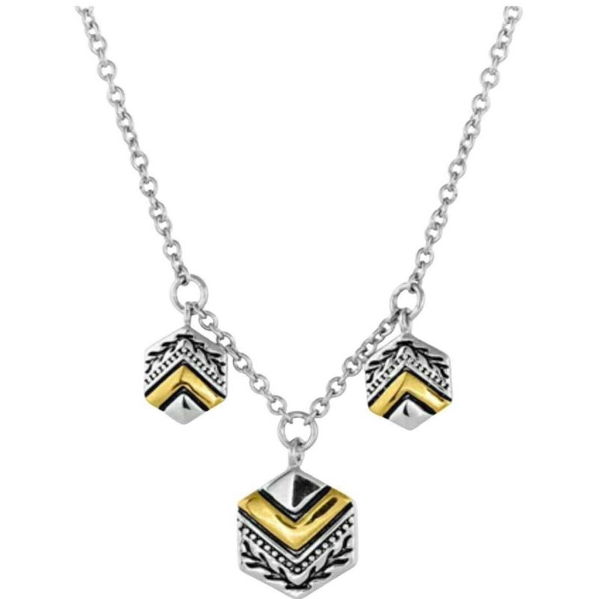 Montana Silversmiths Charmed Chevron Necklace