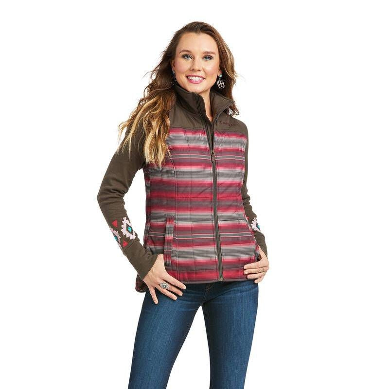 Ariat Ladies Crius Insulated Vest Sm Serape
