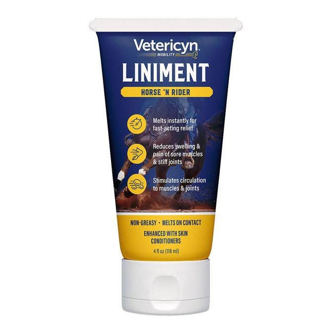 Vetericyn Horse N Rider Liniment 4oz