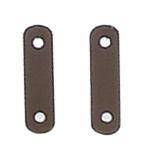 Perris Safety Stirrup Leather Tabs Brown