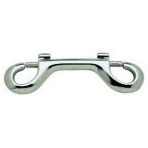 Double End Snap 5in Nickel Plated Zinc Alloy