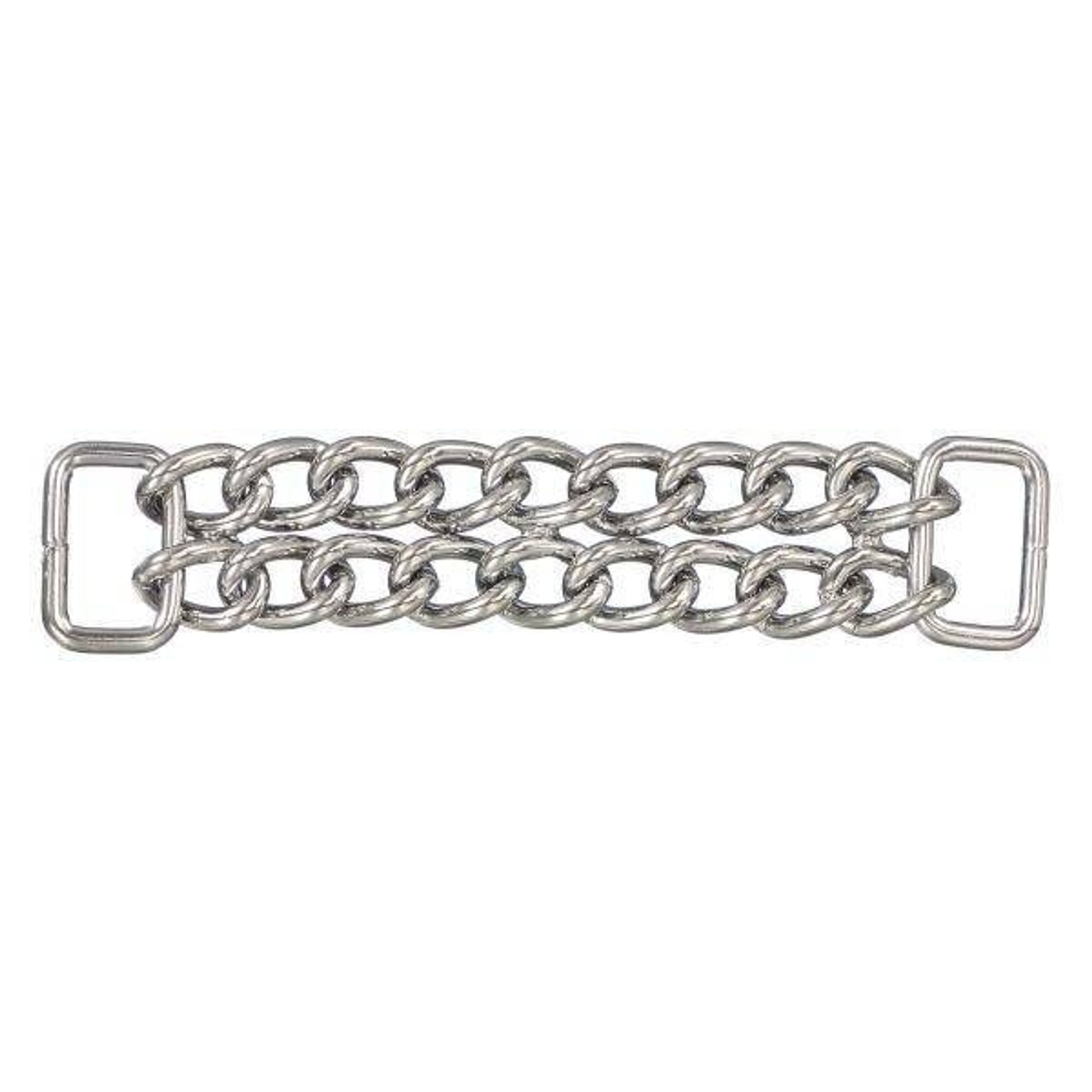 Tough1 Double Steel Wire Curb Chain 4 1/2in