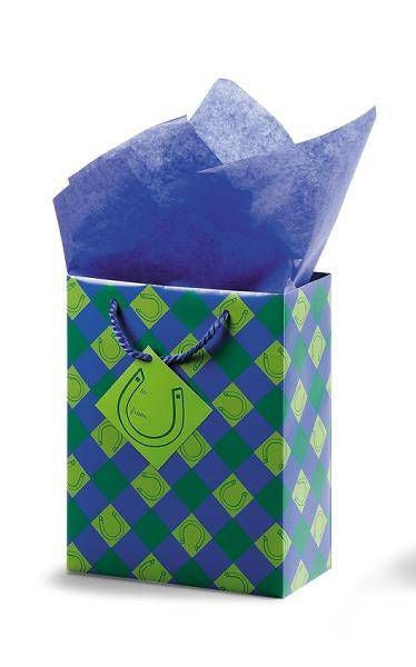 Lucky You Cub Gift Bag Blue/Green
