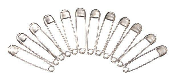 Tough1 Bandage Pins Pack Of 12 Brn