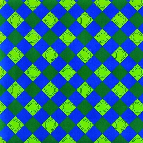 Lucky You Gift Wrap Blue