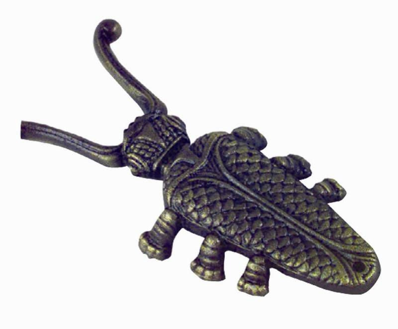 Roma Cast Iron Book Jack Beetle Steel