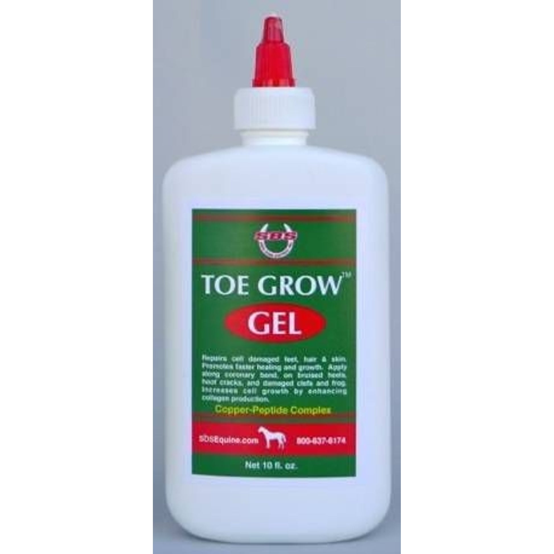 Sbs Equine Toe Grow Gel 10oz