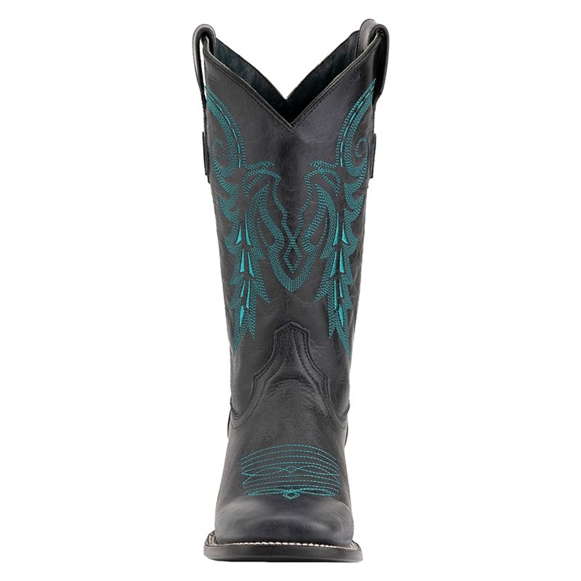 Ferrini Mens Blaze Black Sq Toe Boots