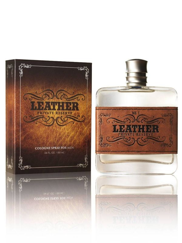 Leather Mens Cologne Spray 3.4oz.