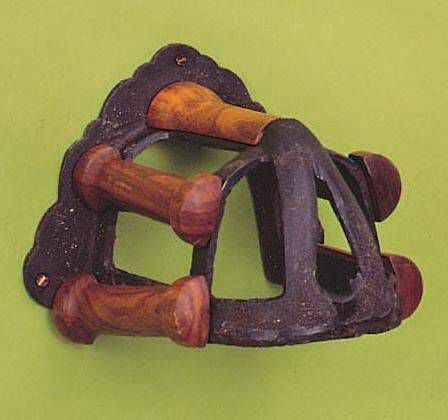 Horsefare Cast Iron And Wood Bridle Rack