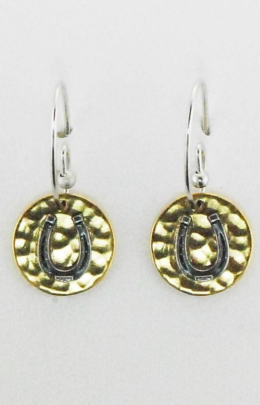 Finishing Touch Horse Shoe On Earrings