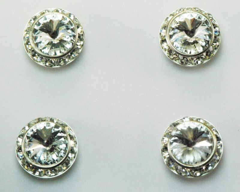 Finish Touch Magnetic Crystal Tack Number Pin