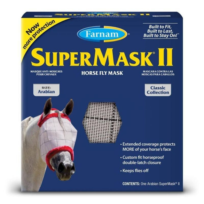 Supermask II Horse Fly Mask without Ears Arabian