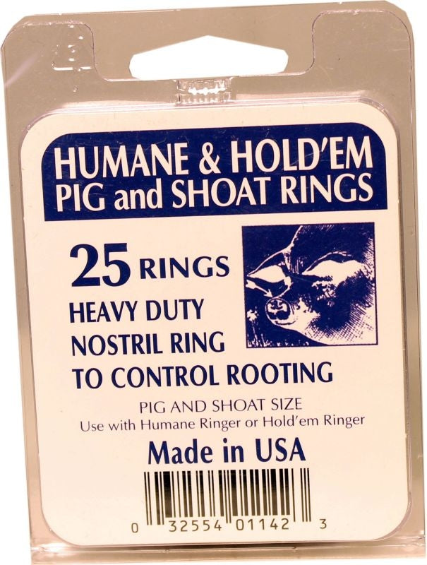 Decker Holdem/Humane Ring 25Pk 11G Copper