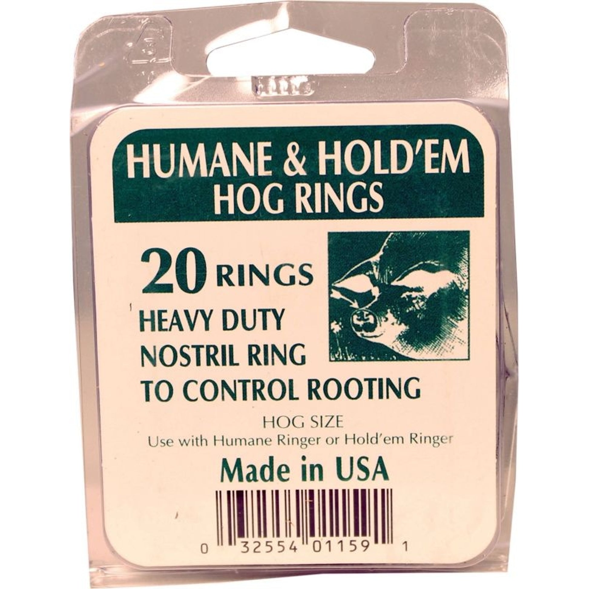 Decker Holdem/Humane Ring 20Pk 9.5G Copper
