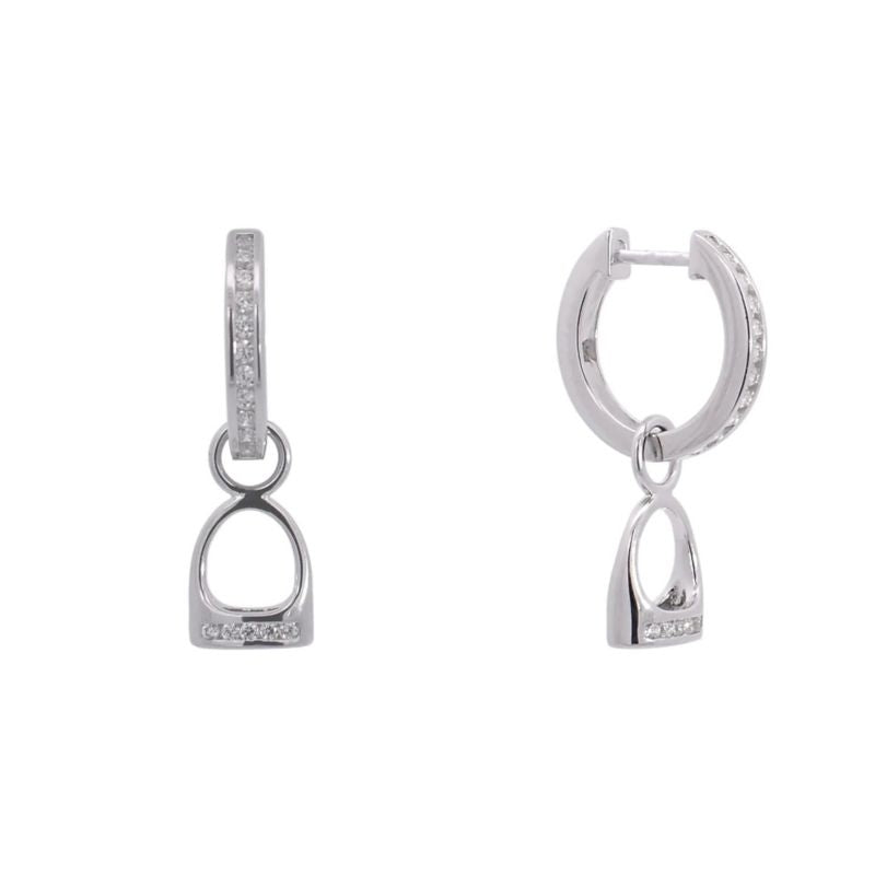 English Stirrup Dangle Earrings SS
