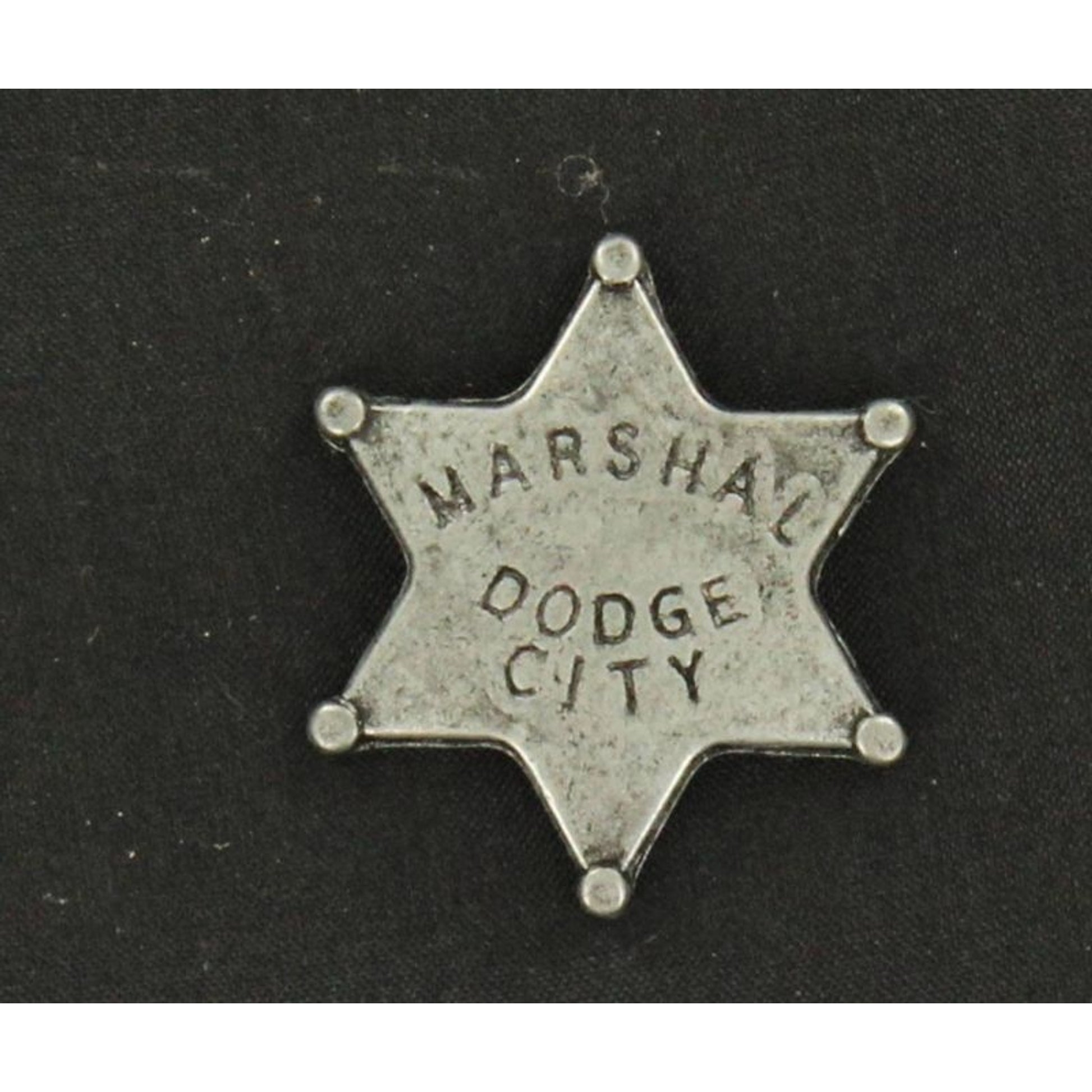 Dodge City Marshal Toy Badge Pin
