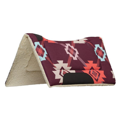 Weaver Print Fleece Pony Saddle Pad