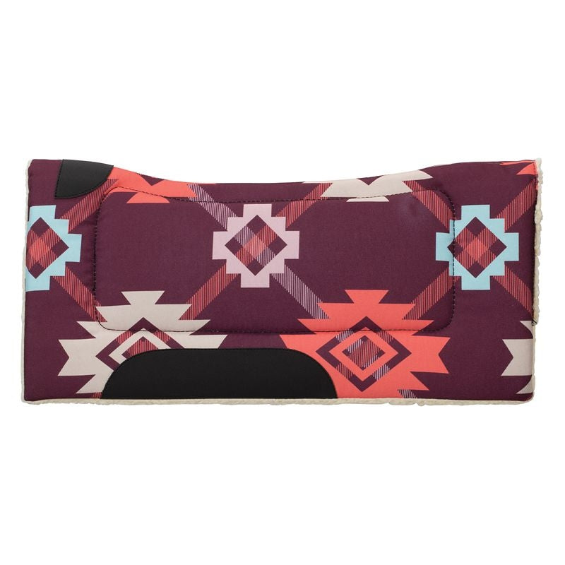 Weaver Print Fleece Pony Saddle Pad