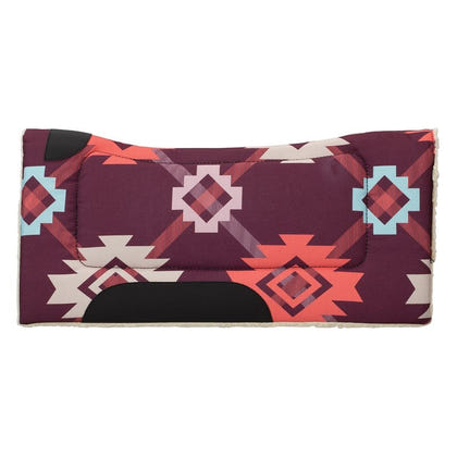 Weaver Print Fleece Pony Saddle Pad