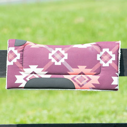 Weaver Print Fleece Pony Saddle Pad