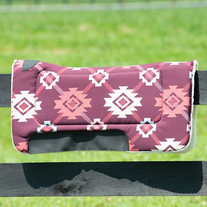 Weaver Print Fleece Pony Saddle Pad