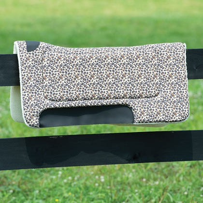 Weaver Print Fleece Pony Saddle Pad