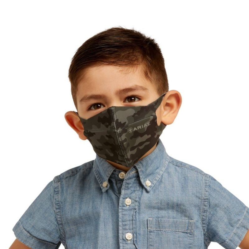 AriatTEK Little Kid Masks Camo Pack Kids 2pk