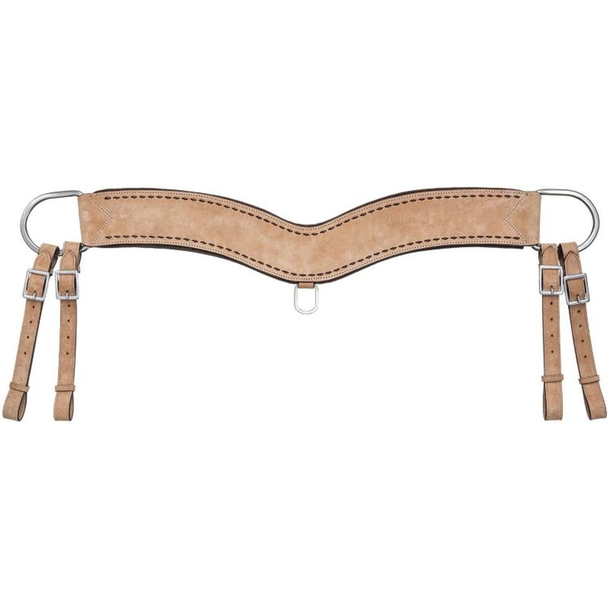 Tough1 Kirby Buckstitch Breast Collar Roughout