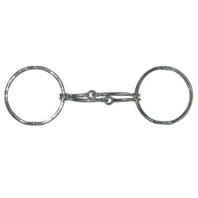 Coronet Loose Ring Double Jointed Gag Bit 5in