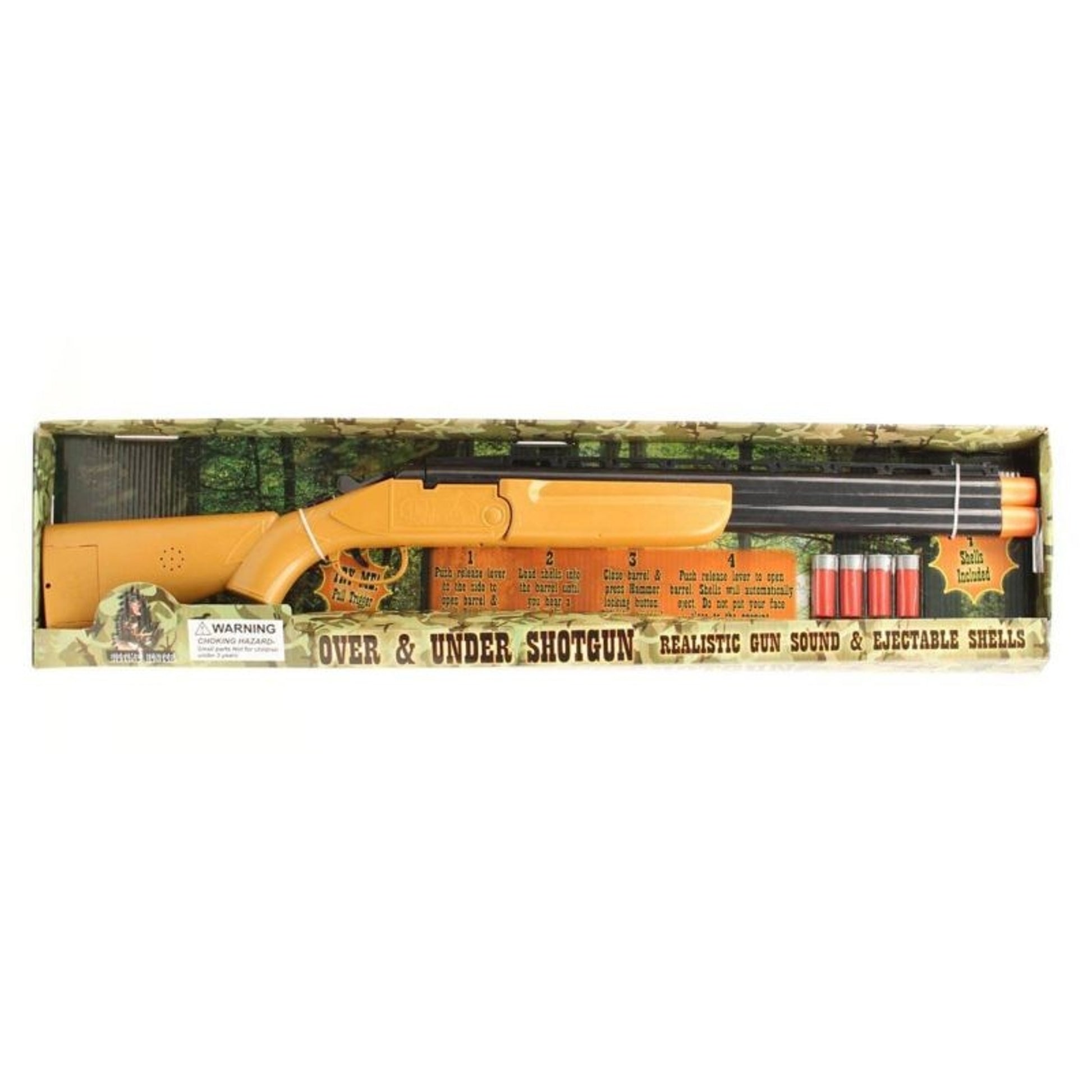 Bigtime Hunter Pump Action Double Barrel Shotgun