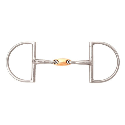 JP Korsteel Copper Link Hunter D-Ring Snaffle