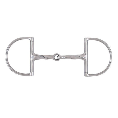 Korsteel Slow Twist Hunter D-Ring Snaffle