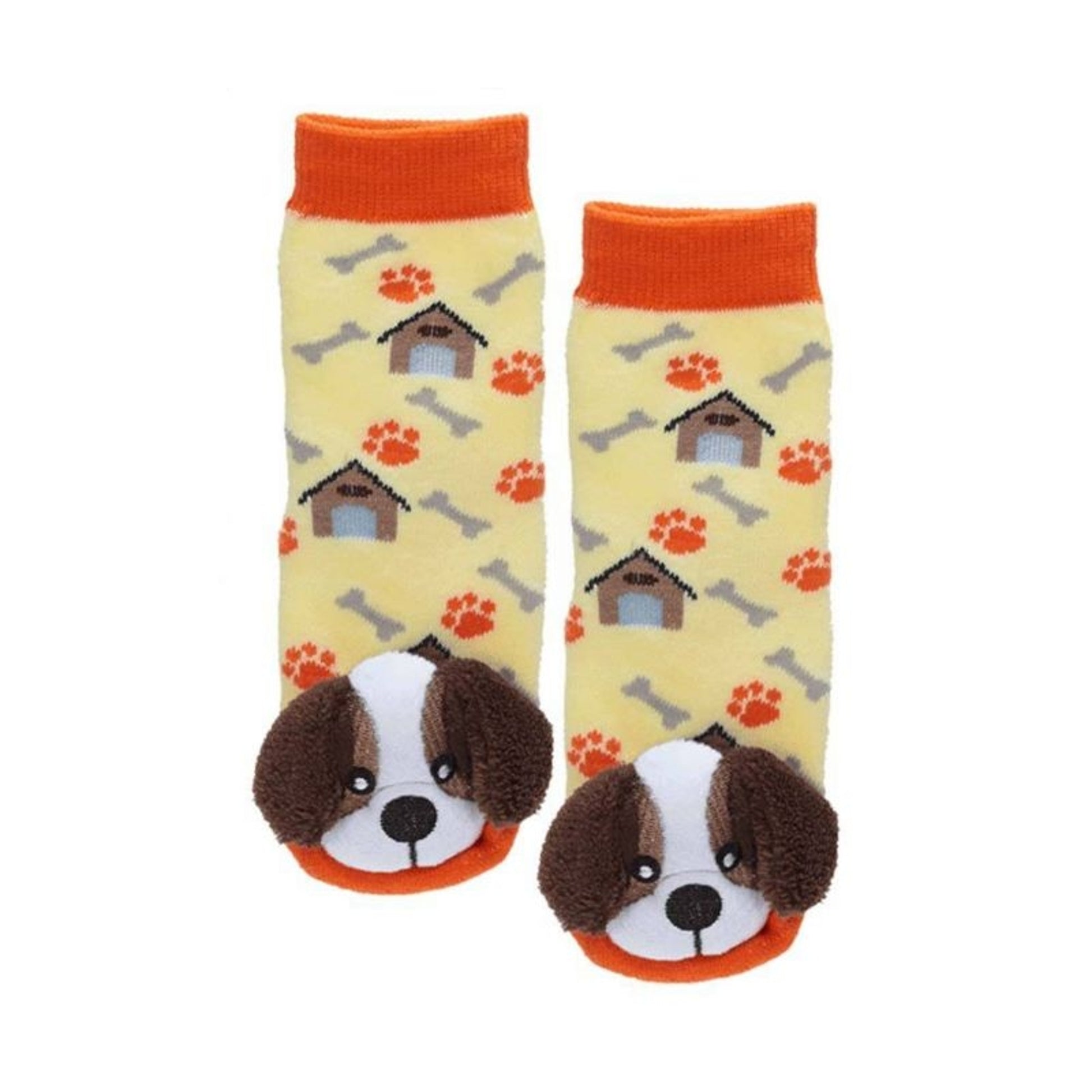 Dog House Infant Socks Yellow Infant