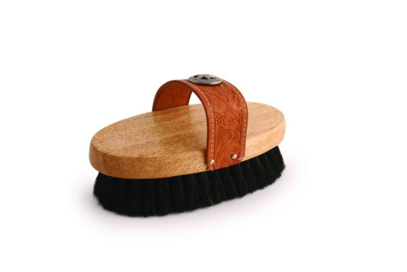 Legends Poly/Horsehair Body Brush Black 7 1/2In