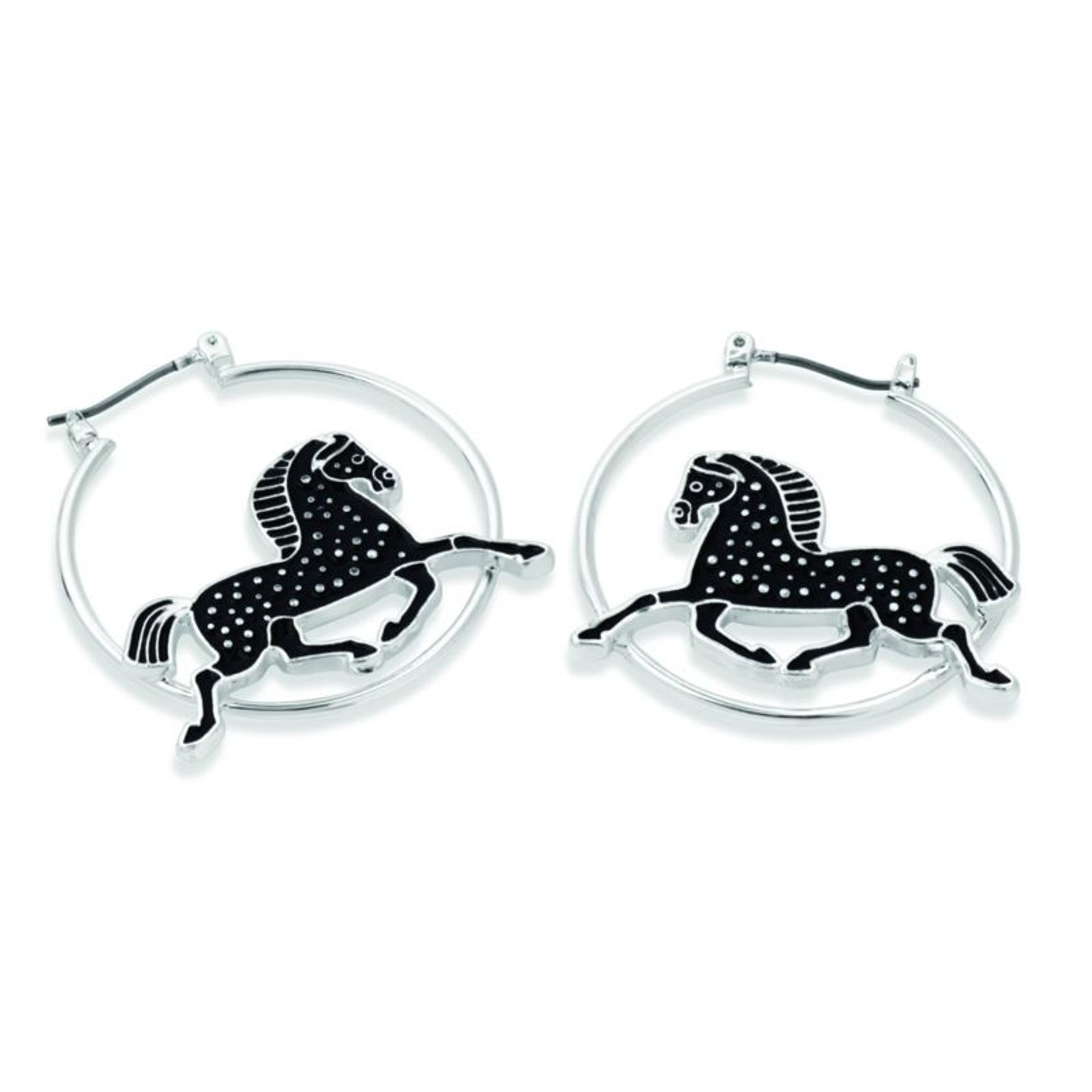 Kelley Dapple Horse Earrings