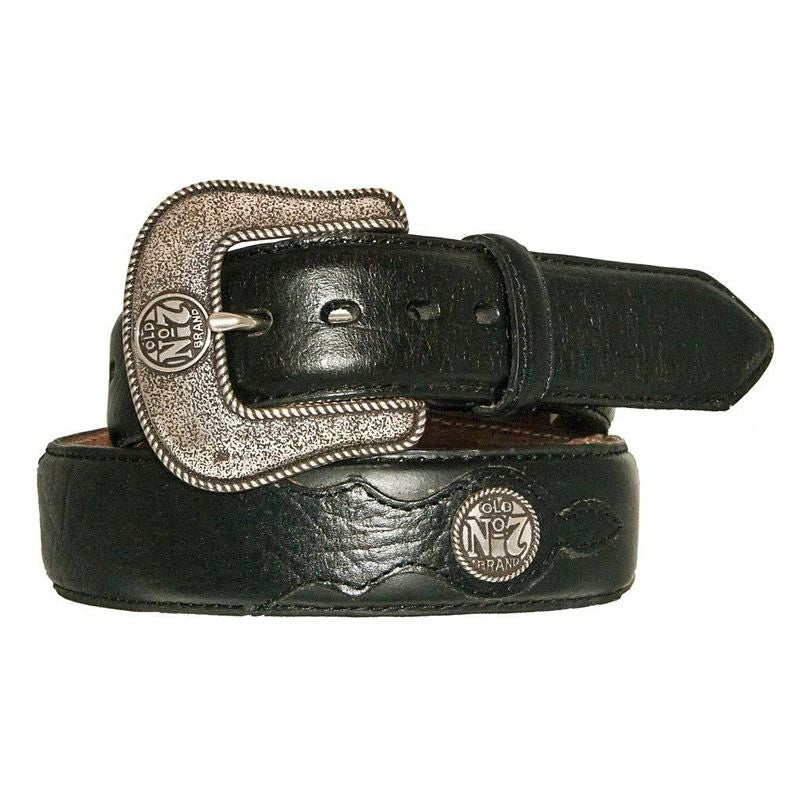 Jack Daniels Old No.7 Western Belt with Conchos