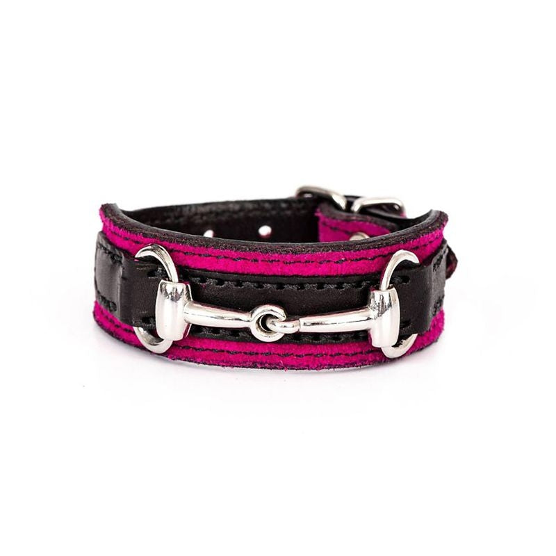 Perris Padded Bit Leather Bracelet