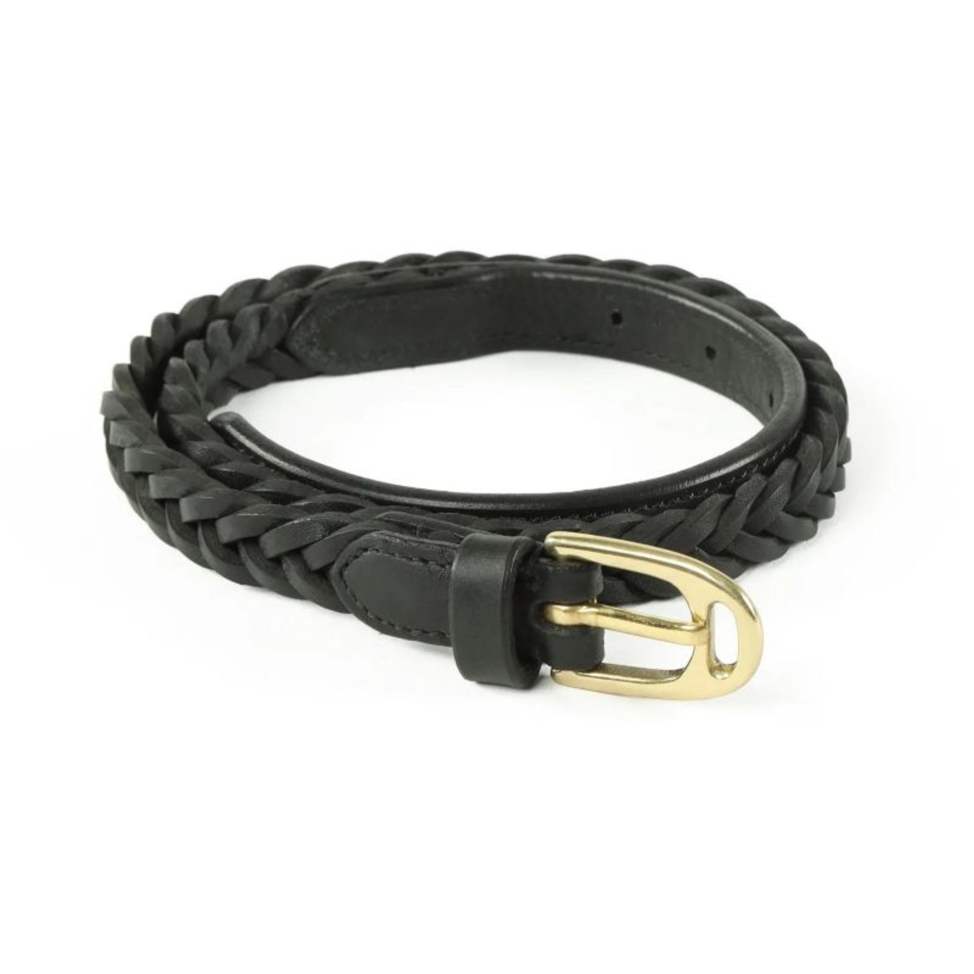 Shires Aubrion Plaited Leather Belt