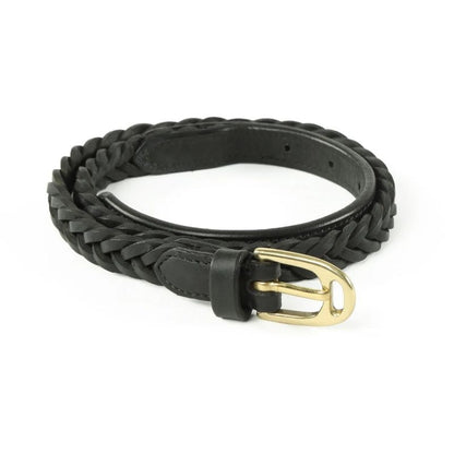 Shires Aubrion Plaited Leather Belt