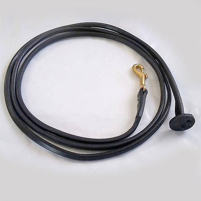 Millers Harness Rolled Leather Lead 6ft