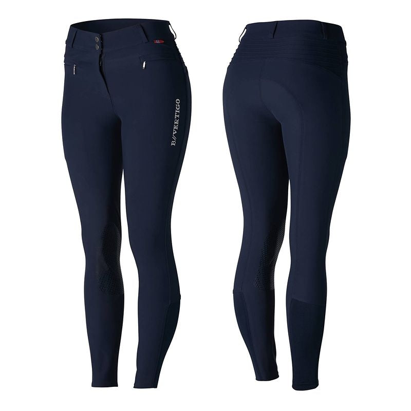 B Vertigo Drea Ladies Silicon Knee Patch Breeches