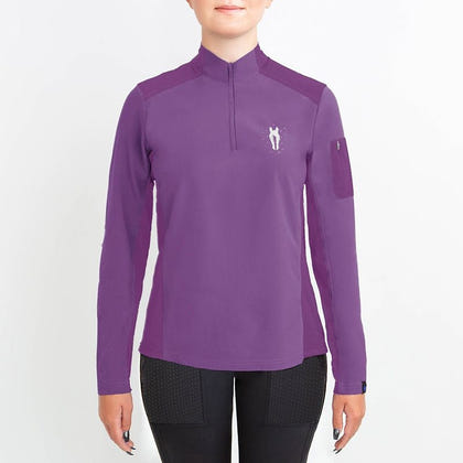 Irideon Ladies Luna Jersey S Purple Hibiscus