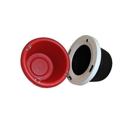 Large Feed Tub 30Quart Red