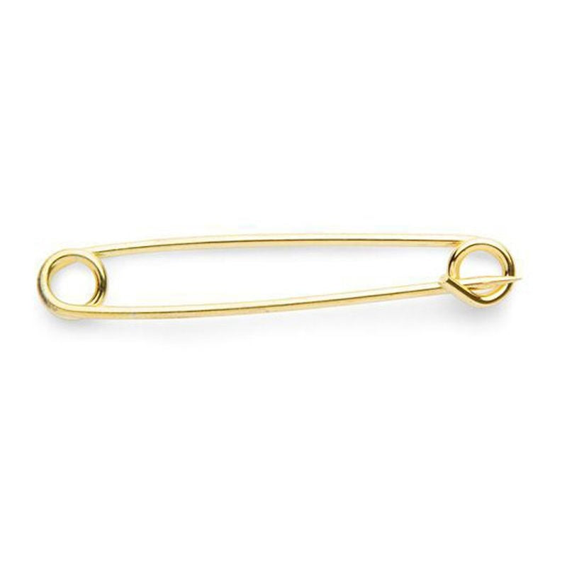 Shires Plain Gold Plated Stock Pin
